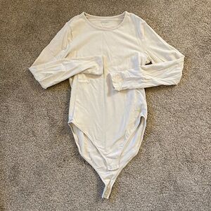 Cream colored Old Navy bodysuit
